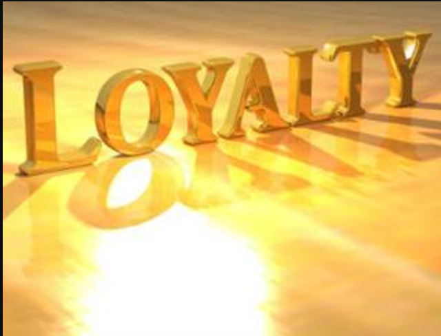 the word loyalty